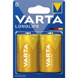 Varta 4120101422 - 2 komada alkalnih baterija LONGLIFE D 1,5V