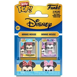 Komplet 2 figuric Funko Bitty Pop! Disney Minnie Mouse - rdeča in rožnata obleka (94222)