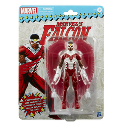 HASBRO Marvel Legends Series Falcon 15-cm retro embalaža igrače akcijske figure, 3 dodatki, (21241173)