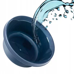 KADAX Okrogla plastična posoda za perilo, 4L, temno modra
