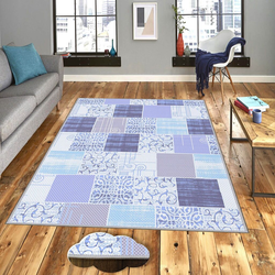 Conceptum Hypnose tepih Eexfab936-1, pravokutni, 80 x 120 cm, svijetloplava