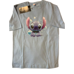 Divars Majica za dečake sa štampom Stitch, Svetloplava