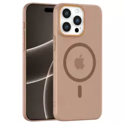 Matte Color MagSafe maska za iPhone 14 Pro – zlatna
