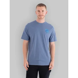 Hurley Printing Press Peconha T-Shirt grey teal