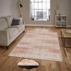 Conceptum Hypnose Tepih Eexfab1131, Pravougaoni, 120 x 180 cm, Krem-roze