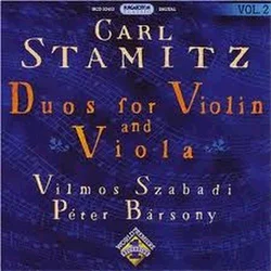STAMITZ CARL-DUOS FOR VIOLIN AND viola