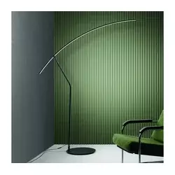 Ondaluce - LED prigušiva stojeća lampa FOLAGA LED/30W/230V 190 cm crna