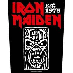 Iron Maiden Est 1975 Našitek za šivanje