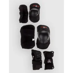 8 Ball 3PK Pad Protection Set black