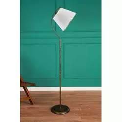 Opviq Podna lampa Conic, 165 cm, 24 cm D) E27 40W, Zlatne boje
