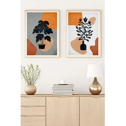 Wallity Uramljena slika Huhu48, 50x70 cm , 2 dela