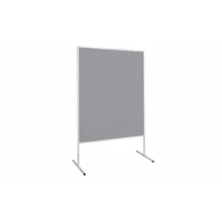 Tabla za moderaciju od filca, obostrana, 150x120cm, MAUL standard siva