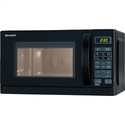 SHARP mikrovalovna pečica R642BKW, črna