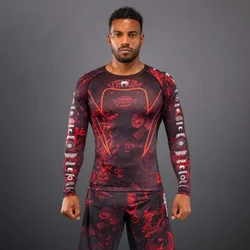 Venum 20th Anniversary Dugi Rukav Rashguard Crno/Crveni XXL