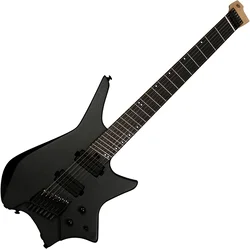 HILS Guitars HZ7 NEXT Galaxy Black Kitara headless