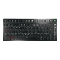 CHERRY KW X ULP 2.0 MINI tipkovnica, USB + RF Wireless + Bluetooth, nemška, črna