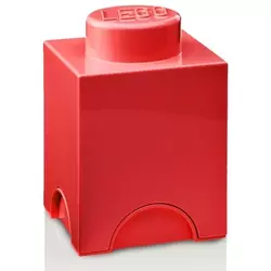 LEGO škatla za shranjevanje (12x12x18cm), rdeča