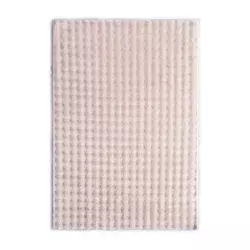 Kremno bela pralna preproga 80x150 cm Bubble Emarald – Mila Home