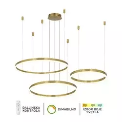 LED viseća lampa F2047-130C SG