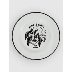 The Dudes Surf And Curse Enamel Plate multicolor