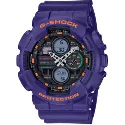 Ročna ura G-Shock GA-140-6AER Vijolična