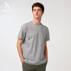 Hazzys Muška majica, Okrugli izrez, Siva