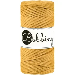 Bobbiny Macrame Cord 3 mm Mustard