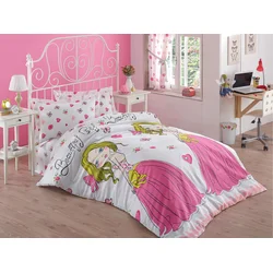 Hanah home Komplet posteljine Beatiful Girl, 160x220cm, Roze