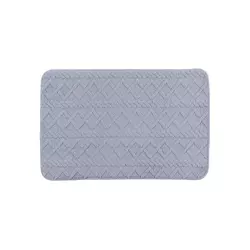 Prostirka za kupatilo NEW STYLE 3D 60x90 cm svetlosiva