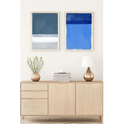 Wallity Uramljena slika Huhu63, 50x70 cm , 2 dijela