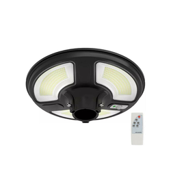 LED solarna ulična lampa sa senzorom LED/7,5W/3,2V IP65 4000K + daljinski upravljač