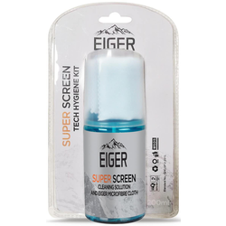 Eiger Super Screen Cleaning Kit 2 in 1 Solution and Cloth (EGSCK00101)