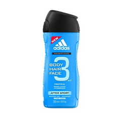 Adidas After Sport 400 ml 3in1 gel za tuširanje muškarac