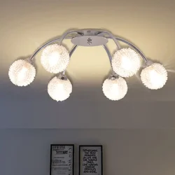 Stropna svjetiljka sa 6 LED žarulja G9 240 W