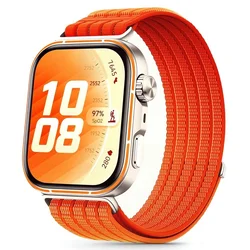 Tech-protect Nylon pašček za Huawei Watch Fit 3 / 4 / 4 Pro / 5 / 5 Pro, orange