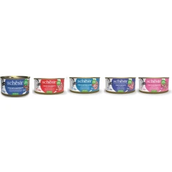 Schesir Complete&Balanced konzerva za mačke - Tuna i šunka u želeu 140g