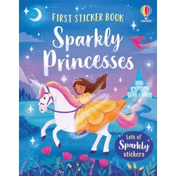 First Sticker Book Sparkly Princesses