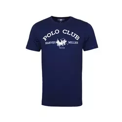 HARVEY MILLER Majica Polo Club modra/bela