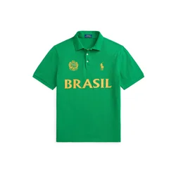 Polo Ralph Lauren Majica temno rumena/zelena