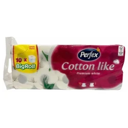TOALETNI PAPIR 3SL COTTON LIKE PERFEX 8+2