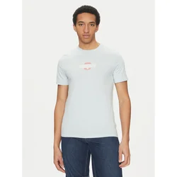 Guess Jeans Majica M5GI23 K8HM0 Modra Slim Fit
