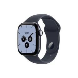 APPLE Watch Series 12 GPS + Cellular 42mm Night Blue Ceramic Case with Navy Blue Sport Band - S/M (MJGY4WF/A)