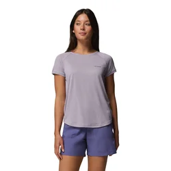 Columbia BOGATA BAY SS TEE, ženska majica za planinarenje, ljubičasta 2072571