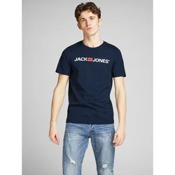 JACK & JONES Majica JJECORP LOGO TEE SS CREW NECK, modra