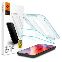 Spigen - Glas.tR EZ-FIT (2 kom) kaljeno staklo AGL07928 za iPhone 16 Pro/ iPhone 17/ iPhone 17 Pro -clear