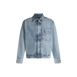 BOSS Prehodna jakna LUNEY moder denim