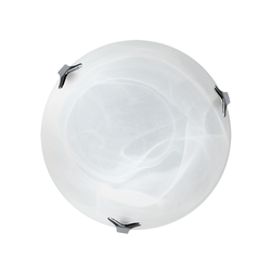 Top Light 5504/30/Cr/AL - Plafonsko svetlo 1xE27/60W/230V