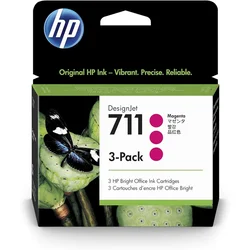 HP črnilo B-M ŠT. 711 3 PACK (CZ135A)