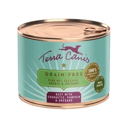 Terra Canis Grain-free ?Beef with courgette, pumpkin & oregano 200 g