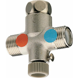Regulator temperature z nepovratnim ventilom za pipe na gumb, 1/2 - 63